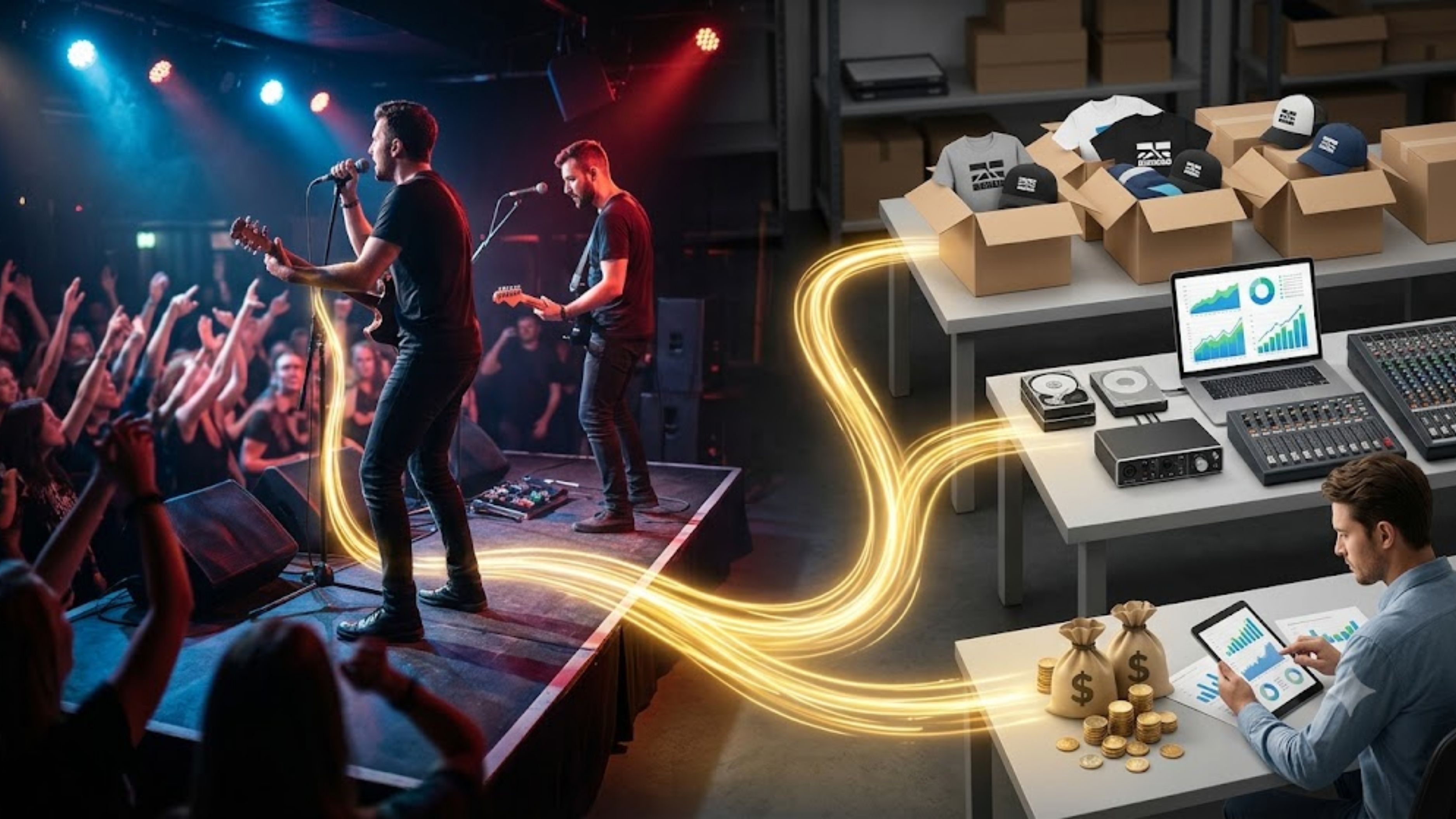 How to Turn Live Show Revenue Into a Scalable Income Stream